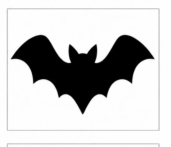 Midnight bat pumpkin pattern