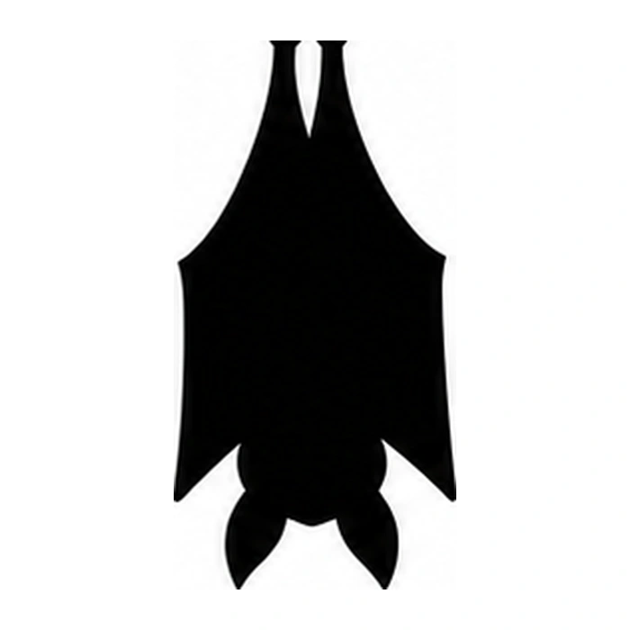 Hanging bat pumpkin pattern