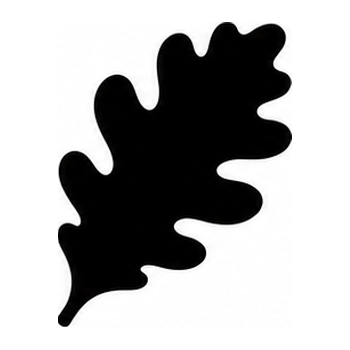 Oak leaf pumpkin pattern