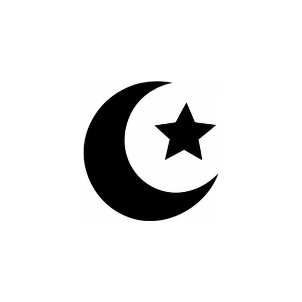 Crescent moon pumpkin pattern
