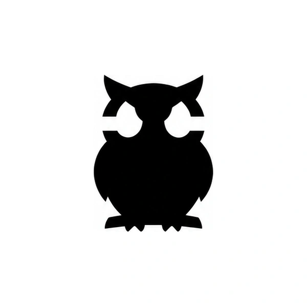 Night owl pumpkin pattern