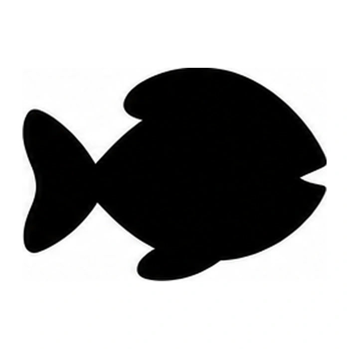Simple fish pumpkin pattern