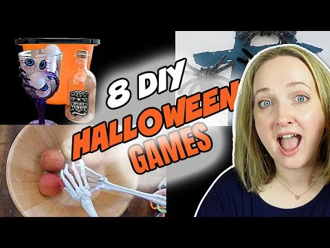 Eight Halloween party games video thumbnail